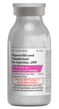 Image: Piperacillin and Tazobactam for Injection, USP