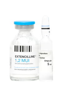 Image: Extencilline (benzathine benzylpenicillin) Powder and diluent for reconstitution for injection
